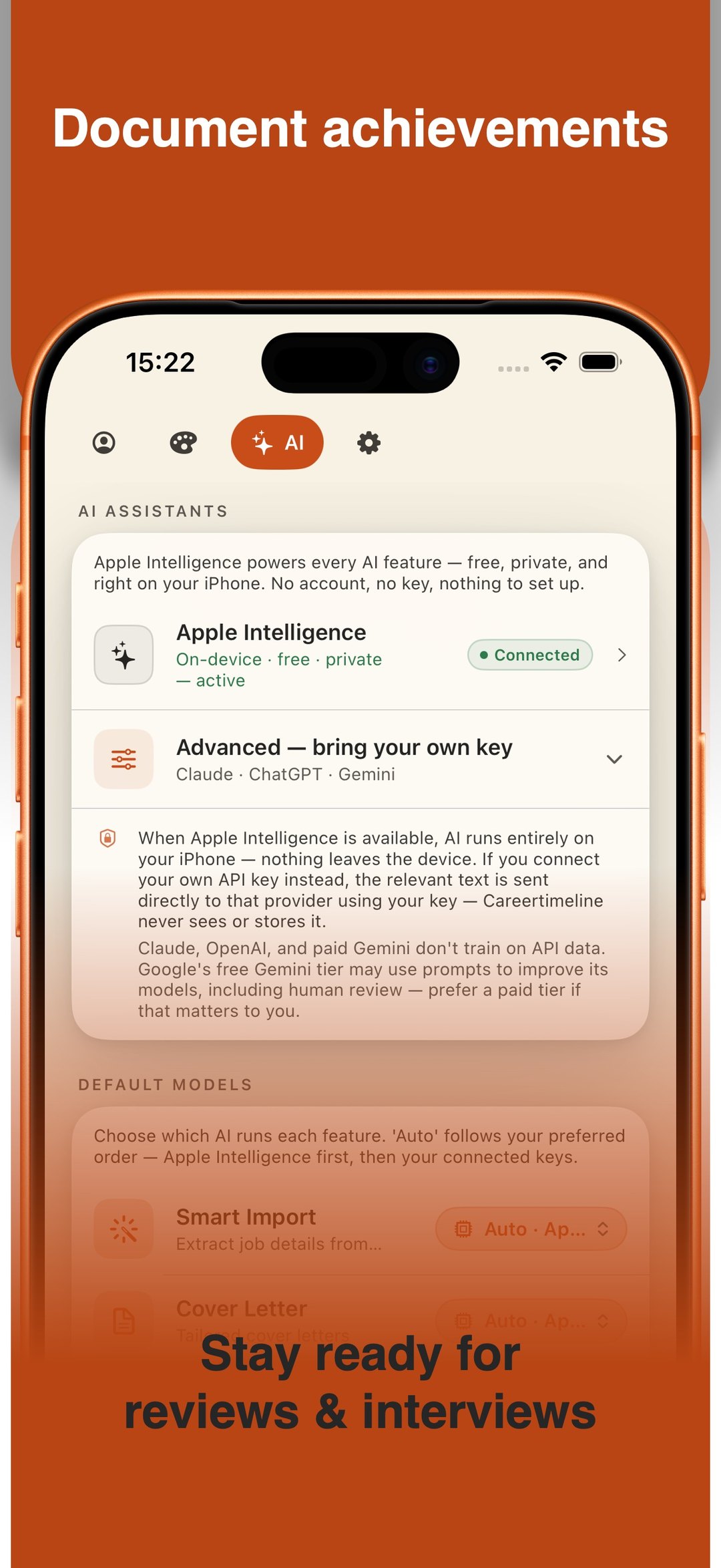Document achievements — stay ready for reviews and interviews